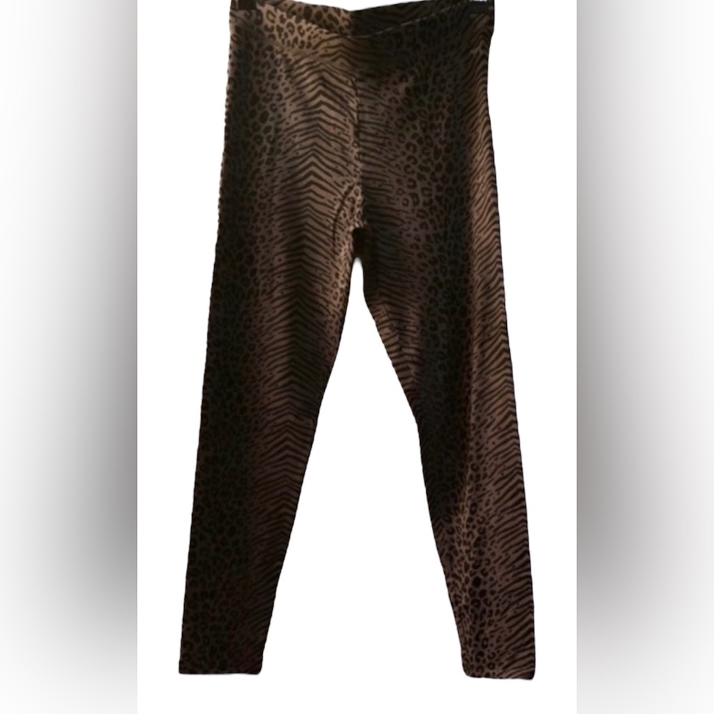 Victoria’s Secret PINK Gray Leopard Animal Print Leggings